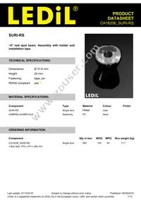 CA16206_SURI-RS Datasheet Cover