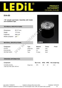 CA16256_EVA-SS Datasheet Cover