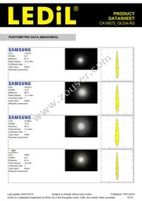 CA16672_OLGA-RS Datasheet Page 10