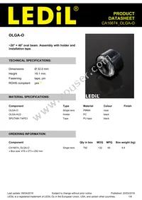 CA16674_OLGA-O Datasheet Cover