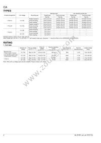 CA1BD-12V-N-5 Datasheet Page 2