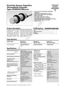 CA30CLN12MT Datasheet Cover