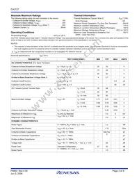 CA3127MZ Datasheet Page 2