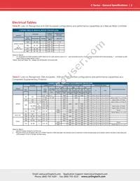 CA4-X0-03-017-111-E Datasheet Page 3