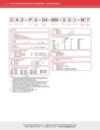 CA4-X0-03-017-111-E Datasheet Page 8