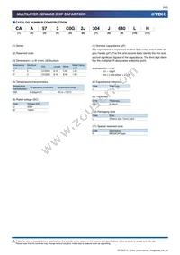 CAA572C0G3A663J640LH Datasheet Page 4