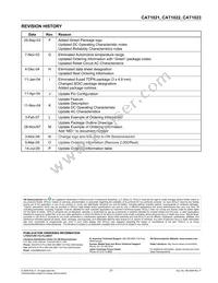 CAT1023LI42 Datasheet Page 21