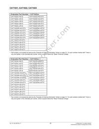 CAT1023ZI-25-T3 Datasheet Page 20