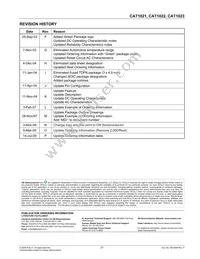 CAT1023ZI-25-T3 Datasheet Page 21