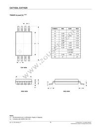 CAT1025LI25 Datasheet Page 16