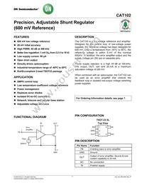 CAT102TDI-GT3 Datasheet Cover