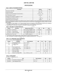 CAT1162WI-42-G Datasheet Page 3