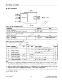 CAT150049TWI-GT3 Datasheet Page 2