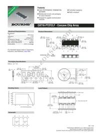 CAT16-PT2F2LF Datasheet Cover