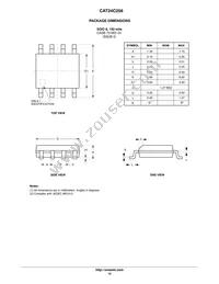 CAT24C256XE-T2 Datasheet Page 12