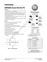 CAT24C256ZD2IGT2 Datasheet Cover