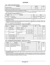 CAT24C256ZD2IGT2 Datasheet Page 2
