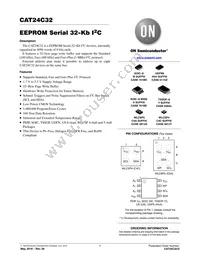 CAT24C32WI-GT3JN Datasheet Cover