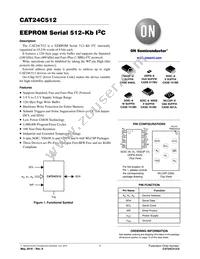 CAT24C512XI Datasheet Cover