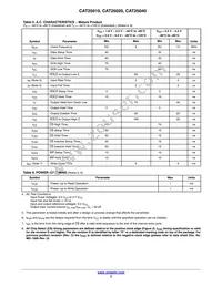 CAT25020VP2I-GT3 Datasheet Page 3