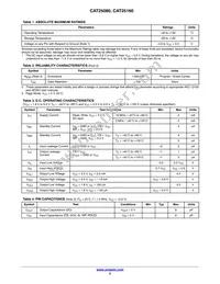 CAT25160HU2I-GT3 Datasheet Page 2
