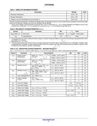 CAT25256VI-G Datasheet Page 2