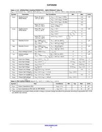 CAT25256ZD2I-GT2 Datasheet Page 3