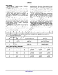 CAT25256ZD2I-GT2 Datasheet Page 7
