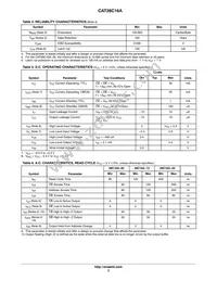 CAT28C16AXI-90T Datasheet Page 3