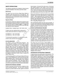 CAT28F001LI-12T Datasheet Page 9