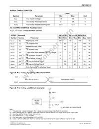 CAT28F512L90 Datasheet Page 5