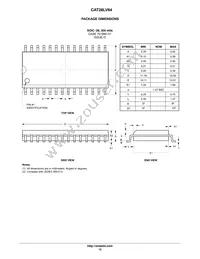 CAT28LV64WI-25T Datasheet Page 12