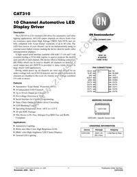 CAT310W-T1 Datasheet Cover