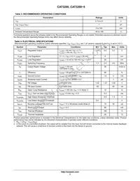 CAT3200ZI-T3 Datasheet Page 3