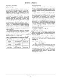 CAT3200ZI-T3 Datasheet Page 8