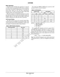 CAT3606HV4-T2 Datasheet Page 5