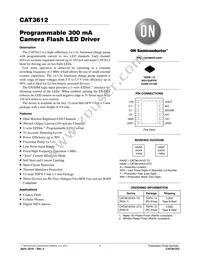 CAT3612HV2-GT2 Datasheet Cover