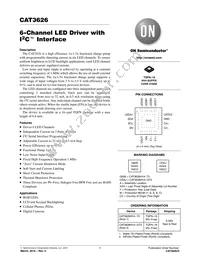 CAT3626HV4-T2 Datasheet Cover