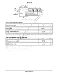 CAT3636HV3-GT2 Datasheet Page 2