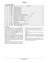 CAT3636HV3-GT2 Datasheet Page 7