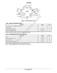 CAT3647HV3-GT2 Datasheet Page 2