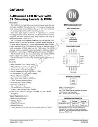 CAT3649HV3-GT2 Datasheet Cover