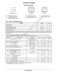 CAT4004AHU2-GT3B Datasheet Page 2