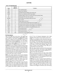 CAT4106YP-T2 Datasheet Page 8