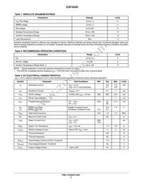 CAT4240TD-GT3 Datasheet Page 2