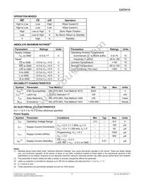 CAT5113YI50 Datasheet Page 3