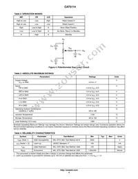 CAT5114ZI-50-G Datasheet Page 4