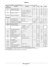 CAT5114ZI-50-G Datasheet Page 5