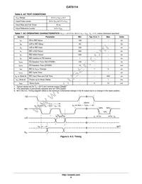 CAT5114ZI-50-G Datasheet Page 6