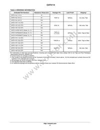 CAT5114ZI-50-G Datasheet Page 9